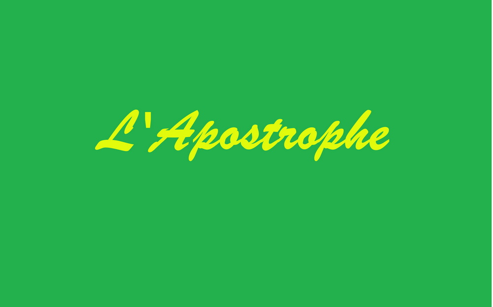 B fond Vert