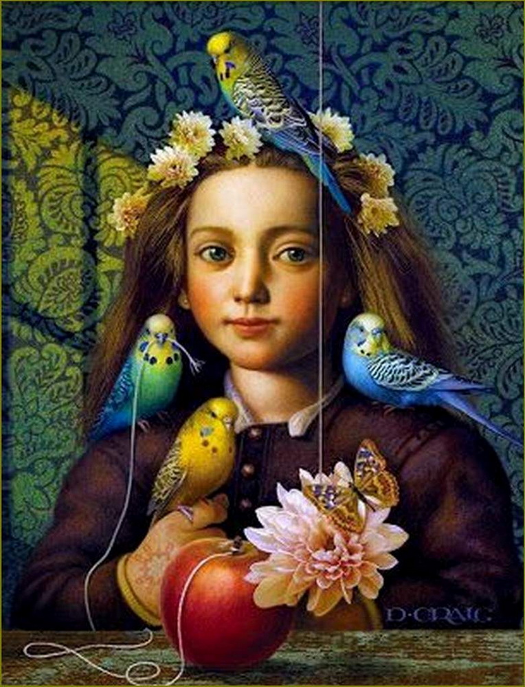 O femme oiseaux B