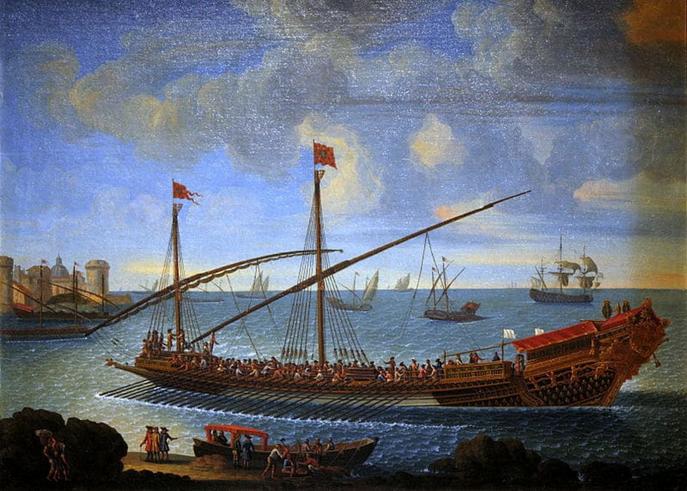 D01 galere bateau militaire