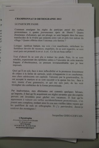 Le déroulement des opérations