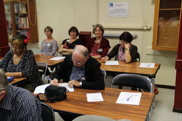Vues des participants